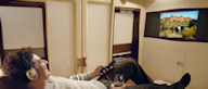 Relax in first class comfort with Singapore Airlines
